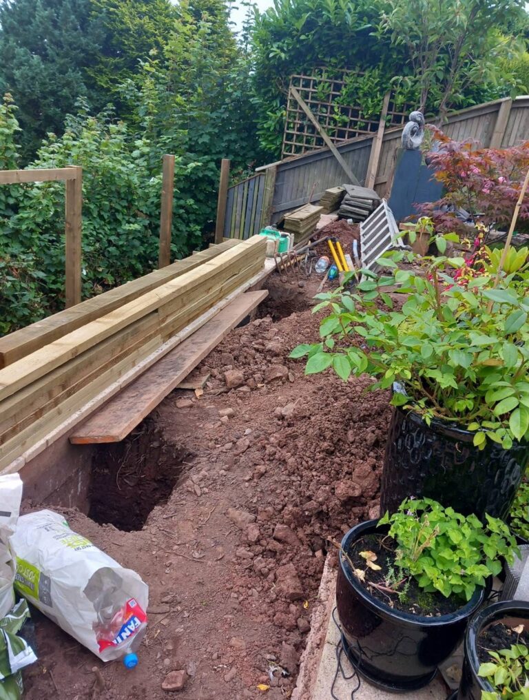 Landscape transformation for a Tiverton property