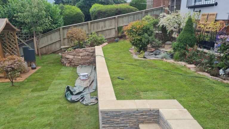 Garden transformation services in Tiverton