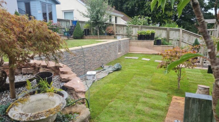 Garden design and transformation in Tiverton